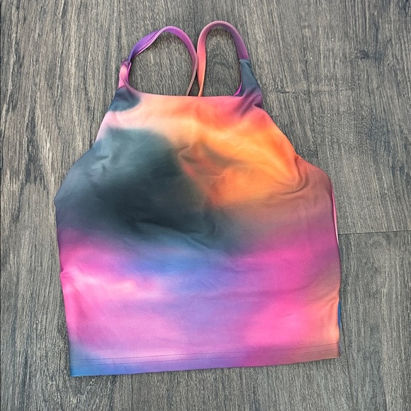 NWOT! Women’s Multicolor Light Support PowerSoft Longline Sports Bra - Size XS🤎 - Picture 5 of 5